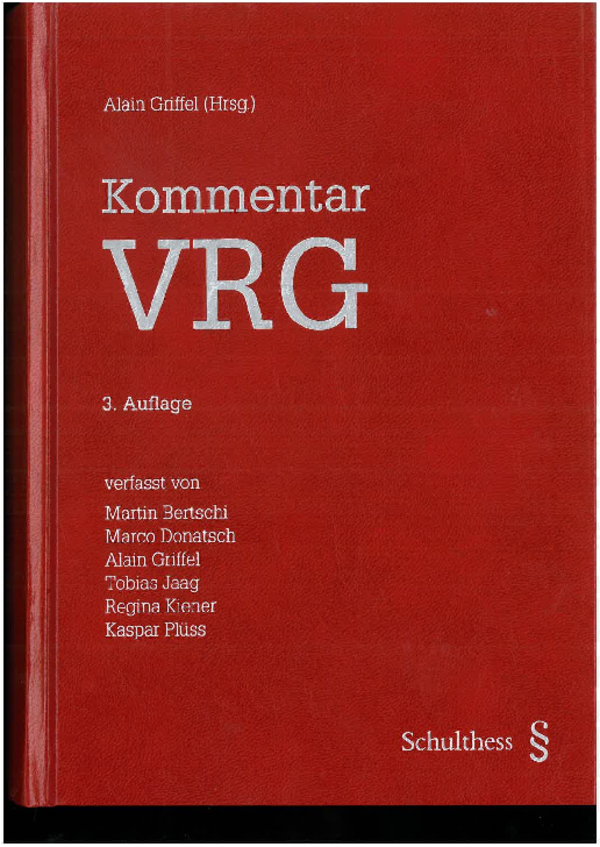 Vollstreckung (§§ 29-31), Verwaltungsrechtliche Klage (§§ 81-86), Die Ombudsperson (§§ 87-94a) sowie Schluss- und Übergangsbestimmungen (§§ 95-103)